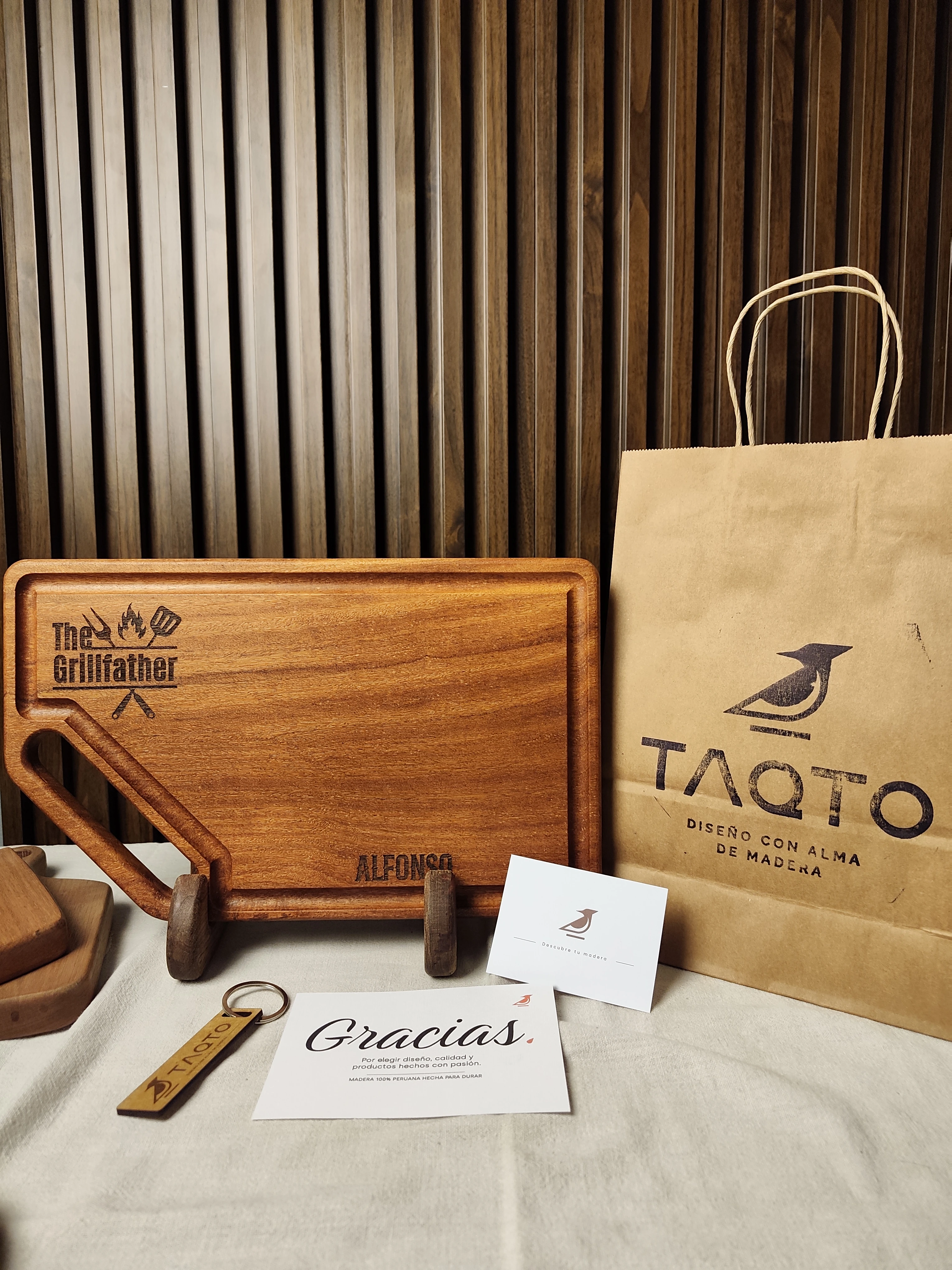 Pieza TAQTO elaborada para un cliente